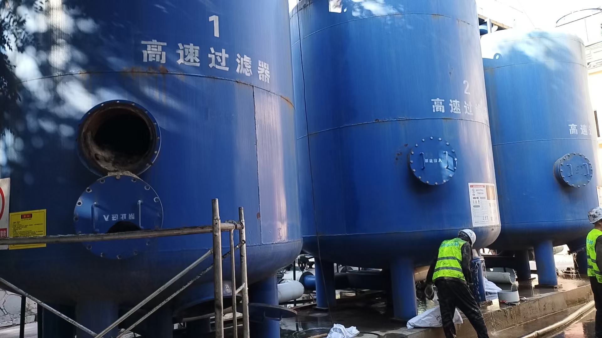 多介質過濾器內部漏砂原因及應對方法